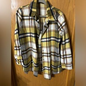 Blue B Shacket Size Large